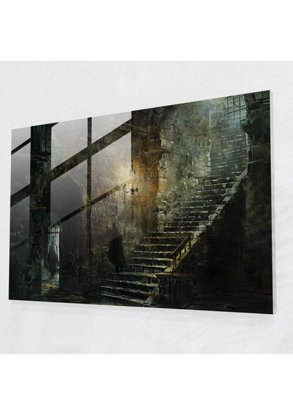 Rembrandt Cam Duvar Sanatı - Rembrandt, Gizli Detay, Rembrandt, Soft Aydınlatma, 45X30