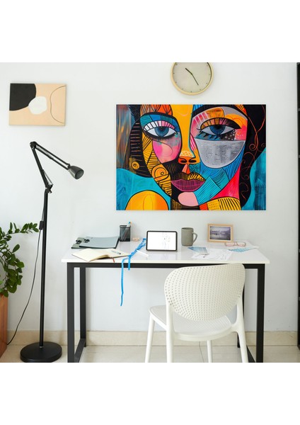 Picasso'dan Esinlenen Duvar Sanatı - Pablo Picasso, Duvar Dekorasyonu, Ev Dekorasyonu, Kanvas Tablo, 50X30 fiyatları
