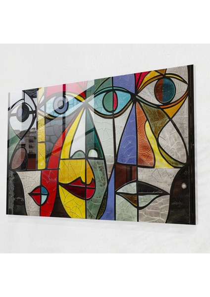 Pablo Picasso Cam Tablo Tablo - Pablo Picasso, Cam Tablo, Cam Baskı, Pablo Picasso, 45X30