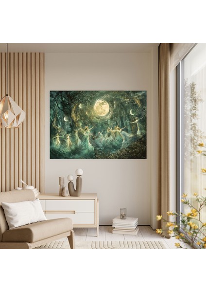 Ön Raphaelci Kardeşlik Perileri Kanvas Tablo - Ön-Rafaelci Kardeşlik, Kanvas Tablo, Ön-Rafaelci Kardeşlik, Kanvas Tablo, 50X30