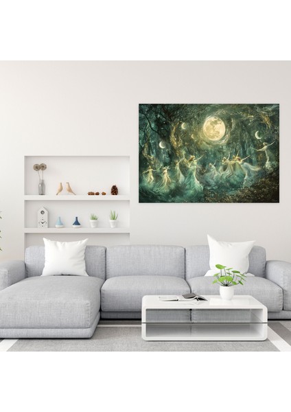 Ön Raphaelci Kardeşlik Perileri Kanvas Tablo - Ön-Rafaelci Kardeşlik, Kanvas Tablo, Ön-Rafaelci Kardeşlik, Kanvas Tablo, 50X30