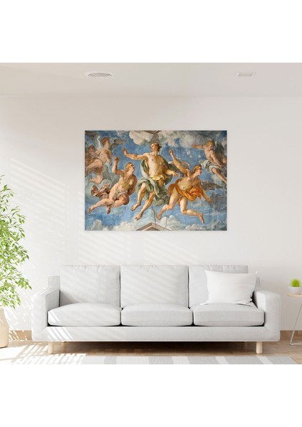 Michelangelo Kanvas Tablo – Alegorik Sahneler Duvar Sanatı - Michelangelo, Kanvas Tablo, Michelangelo, Kanvas Tablo, 50X30 modelleri