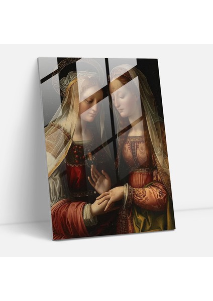 Raffaello Sanzio Cam Baskı: Meryem Ana'nın Evliliği - Raffaello Sanzio, Raffaello Sanzio, Cam Baskı, Modern Sanat, 60X90