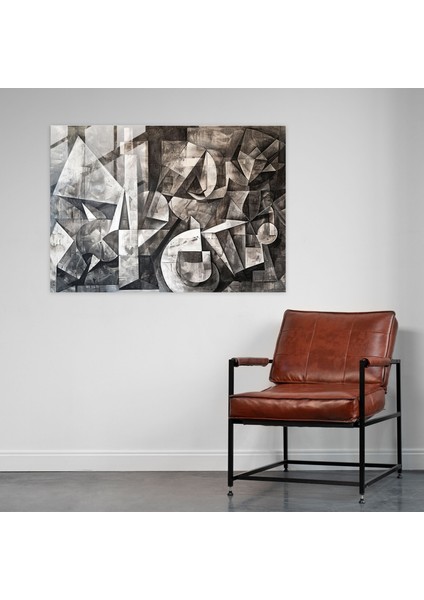 Pablo Picasso Monokromatik Natürmort Duvar Dekorasyonu - Pablo Picasso, Elegance, Duvar Dekorasyonu, Pablo Picasso, 45X30 modelleri