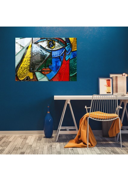 Pablo Picasso Modernist Cam Sanatı - Pablo Picasso, Portre Sanatı, Cam Sanatı, Çağdaş Sanat, 45X30 fiyatları