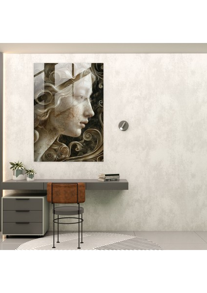 Raffaello Sanzio Yoğun Cam Baskı - Raffaello Sanzio, Dramatik Aydınlatma, Cam Baskı, Duvar Dekorasyonu, 30X45 modelleri