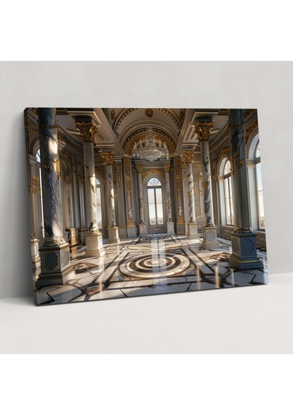 Neoklasizm Kanvas Tablo - Neoklasizm, Ev Dekorasyonu, Kanvas Tablo, Duvar Sanatı, 50X30