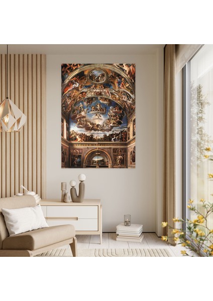 Raffaello Sanzio Duvar Tablosu - Raffaello Sanzio, Kanvas Tablo, Ev Dekorasyonu, Duvar Dekorasyonu, 30X50 modelleri