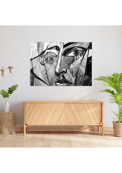 Pablo Picasso Kübist Cam Duvar Sanatı - Pablo Picasso, Ev Dekorasyonu, Cam Sanatı, Modern Sanat, 45X30