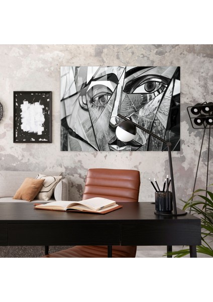 Pablo Picasso Kübist Cam Duvar Sanatı - Pablo Picasso, Ev Dekorasyonu, Cam Sanatı, Modern Sanat, 45X30