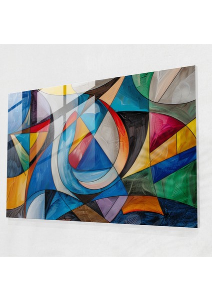 Pablo Picasso Cam Duvar Sanatı - Dinamik Kompozisyon - Pablo Picasso, Dinamik Sanat, Cam Duvar Sanatı, Modern Sanat, 45X30