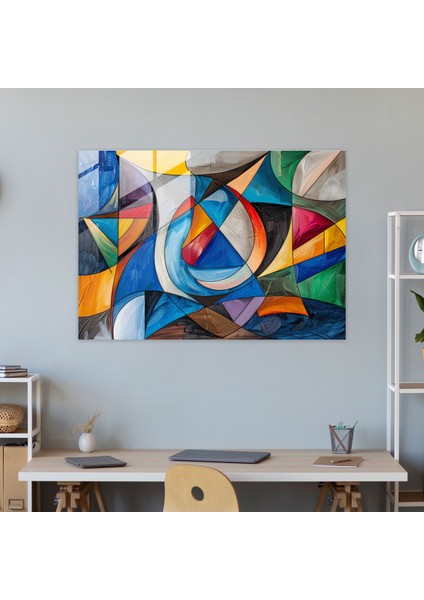 Pablo Picasso Cam Duvar Sanatı - Dinamik Kompozisyon - Pablo Picasso, Dinamik Sanat, Cam Duvar Sanatı, Modern Sanat, 45X30