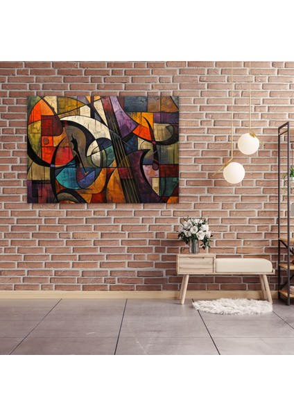 Kübizm ve Picasso Kanvas Tablo - Pablo Picasso, Kübizm Sanatı, Kanvas Tablo, Duvar Dekorasyonu, 70X50