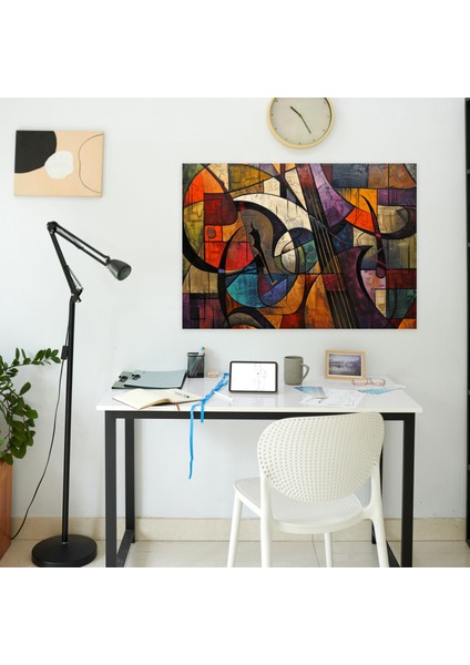 Kübizm ve Picasso Kanvas Tablo - Pablo Picasso, Kübizm Sanatı, Kanvas Tablo, Duvar Dekorasyonu, 70X50