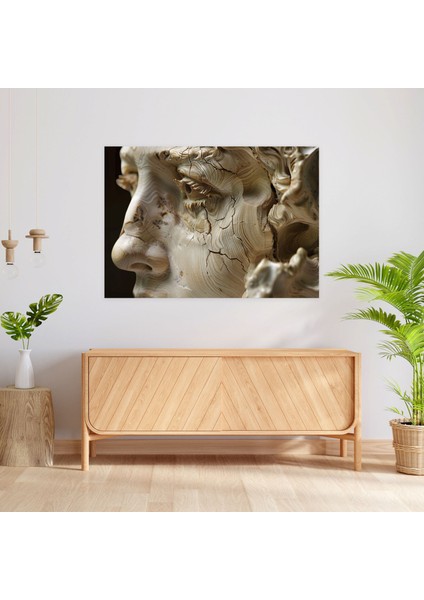 Michelangelo Usta Işçilik Kanvas Tablo - Michelangelo, Kanvas Tablo, Duvar Sanatı, Ev Dekorasyonu, 50X30