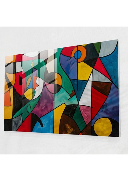 Pablo Picasso Cam Duvar Sanatı - Pablo Picasso, Cam Duvar Sanatı, Soyut Sanat, Pablo Picasso, 45X30