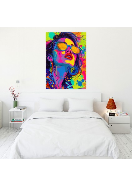 Popart Tarzı Duvar Tablosu - Popart, Kanvas Tablo, Duvar Sanatı, Duvar Dekorasyonu, 30X50 fiyatları