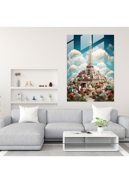 Oppenheimer Cam Baskı - Küresel Simgesel Yapılar - Oppenheimer, Ev Dekorasyonu, Dijital Kolaj, Oppenheimer, 30X45 modelleri