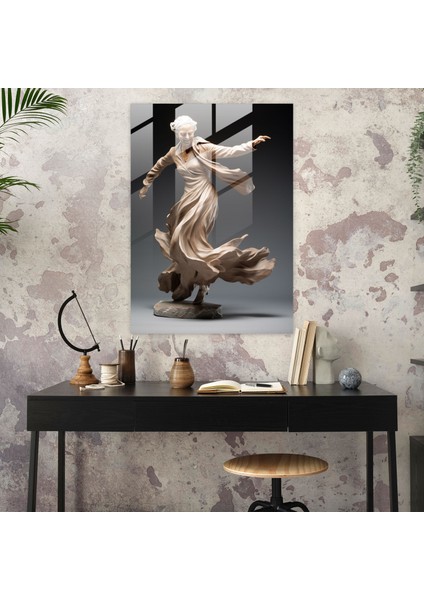 Zarif Dans Cam Baskı - Yaşlılar, Cam Sanatı, Cam Duvar Sanatı, Yaşlılar, 30X45 fiyatları