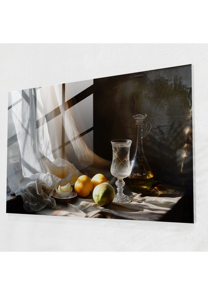 Rembrandt Ev Dekorasyonu - Işık Gölge Natürmort - Rembrandt, Rembrandt, Ev Dekorasyonu, Modern Sanat, 45X30