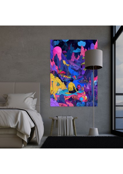 Popart Tarzı Duvar Dekorasyonu - Popart, Kanvas Tablo, Ev Dekorasyonu, Popart Tarzı, 30X50 modelleri