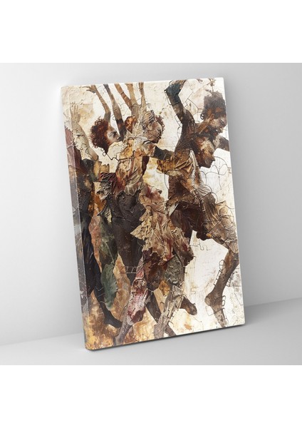 Girift Maniyerizm Kanvas Tablo - Maniyerizm, Duvar Dekorasyonu, Kanvas Tablo, Kanvas Tablo, 30X50