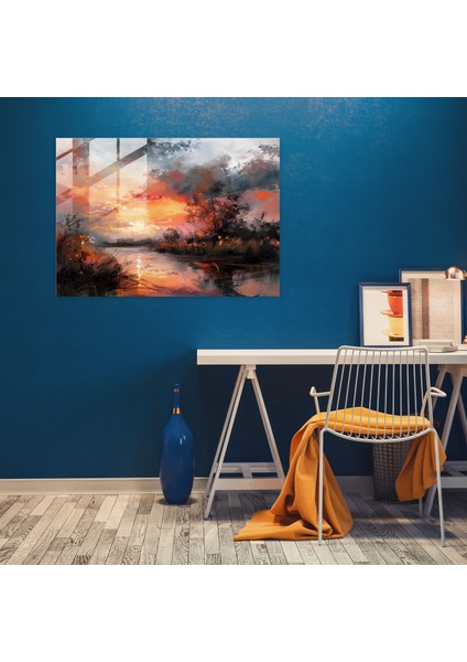 Rembrandt Glass Art - Rembrandt, Ev Dekorasyonu, Cam Sanatı, Duvar Dekorasyonu, 45X30 fiyatları