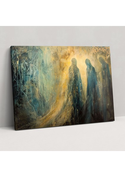 Metafizik Tablo Kanvas Tablo - Metafizik Resim, Ev Dekorasyonu, Duvar Dekorasyonu, Duvar Sanatı, 50X30