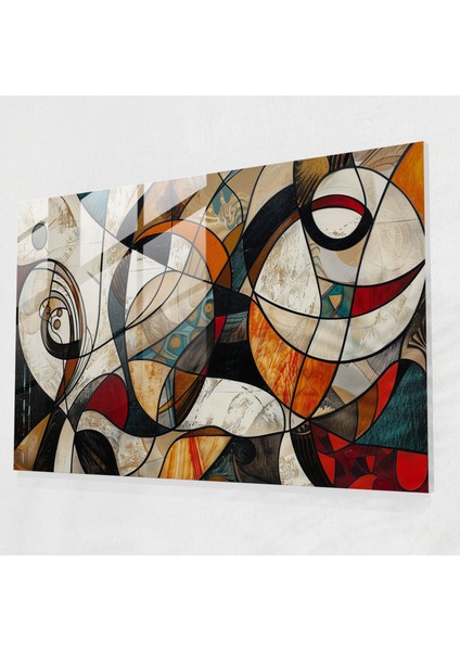 Pablo Picasso Cam Duvar Sanatı Ev Dekorasyonu - Pablo Picasso, Ev Dekorasyonu, Modern Sanat, Cam Baskı, 45X30