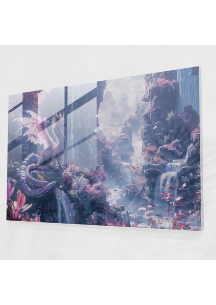 Michelangelo Cam Duvar Sanatı - Michelangelo, Ev Dekorasyonu, Cam Sanatı, Duvar Dekorasyonu, 45X30
