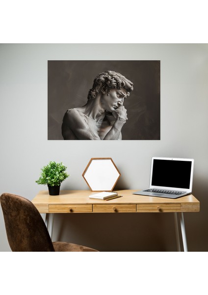 Michelangelo Kanvas Tablo - Michelangelo, Michelangelo, Kanvas Tablo, Ev Dekorasyonu, 50X30 fiyatları