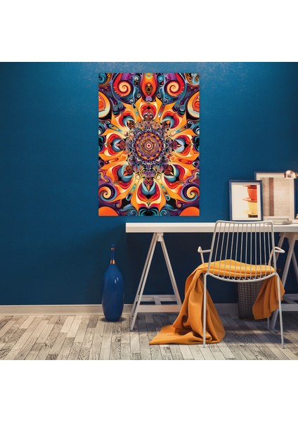 Popart Tarzı Duvar Sanatı - Popart, Popart Tarzı, Kaleydoskop, Duvar Sanatı, 30X50 fiyatları