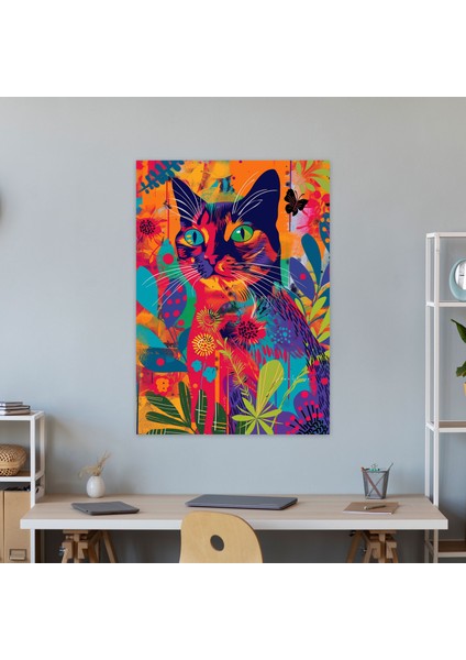 Popart Tarzı Duvar Tablosu - Popart, Duvar Sanatı, Kanvas Tablo, Renkli Tasarım, 30X50 modelleri