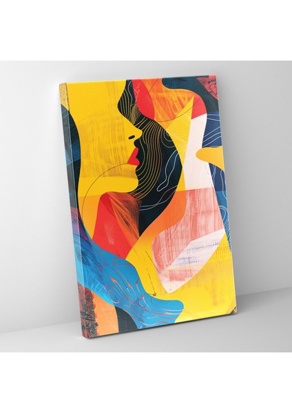 Popart Tarzı Kanvas Tablo - Popart, Ev Dekorasyonu, Kanvas Tablo, Duvar Dekorasyonu, 30X50