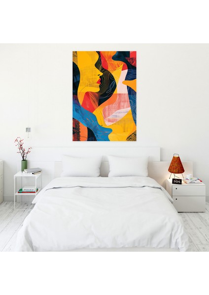 Popart Tarzı Kanvas Tablo - Popart, Ev Dekorasyonu, Kanvas Tablo, Duvar Dekorasyonu, 30X50