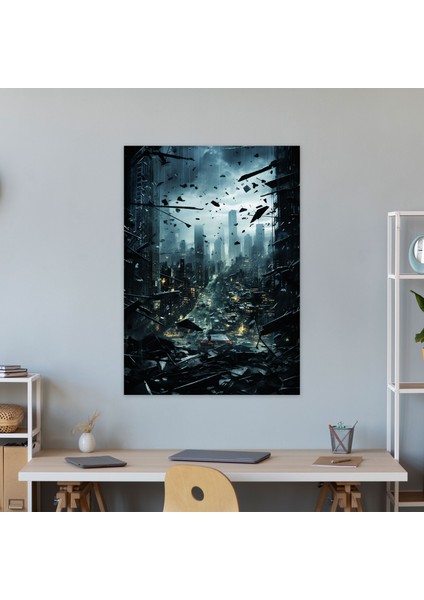Gerçekçi Cam Heykel Kanvas Tablo - Gerçekçi Cam Heykel, Duvar Sanatı, Duvar Dekorasyonu, Huşu, 30X50 fiyatları