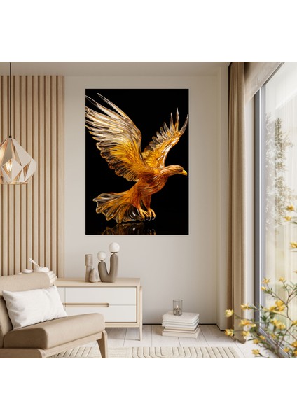 Gerçekçi Cam Heykel Duvar Sanatı - Gerçekçi Cam Heykel, Kanvas Tablo, Duvar Sanatı, Ev Dekorasyonu, 30X50 fiyatları
