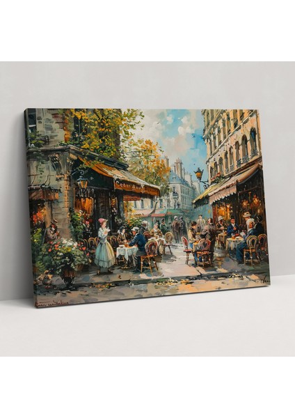 Rokoko Tarzı Tablo Duvar Dekorasyonu - Rokoko, Kanvas Tablo, Duvar Sanatı, Kanvas Tablo, 50X30