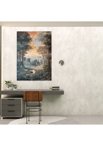Efsanevi Manzara Kanvas Tablo - Raffaello Sanzio, Pastel Tonlar, Ev Dekorasyonu, Raffaello Sanzio, 30X50 fiyatları