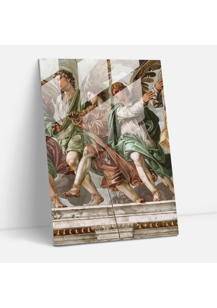 Raffaello Sanzio Cam Duvar Sanatı - Raffaello Sanzio, Raffaello Sanzio, Cam Duvar Sanatı, Modern Sanat, 30X45