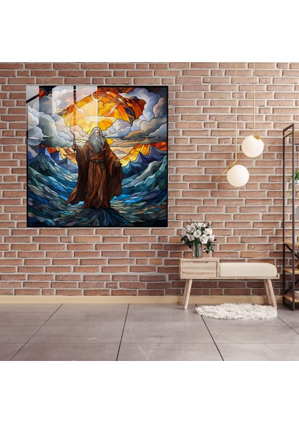 Gandalf Vitray Sanatı - Orta Dünya, Cam Sanatı, Ambiyans, Büyü, 30X30 fiyatları