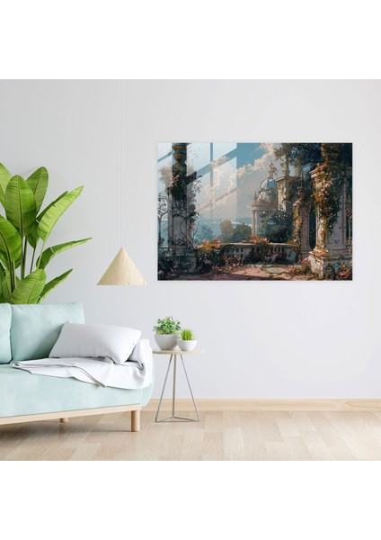 Rokoko Tarzı Resim Cam Sanatı - Rokoko Tarzı Resim, Ev Dekorasyonu, Rokoko Tarzı Resim, Duvar Dekorasyonu, 45X30 fiyatları