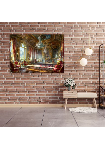 Rokoko Tarzı Tablo Kanvas Tablo - Rokoko, Kanvas Tablo, Ev Dekorasyonu, Kanvas Tablo, 50X30