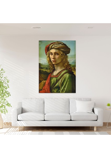 Raffaello Sanzio Kanvas Tablo - Genç Bir Adamın Portresi - Raffaello Sanzio, Kanvas Tablo, Ev Dekorasyonu, 30X50 fiyatları