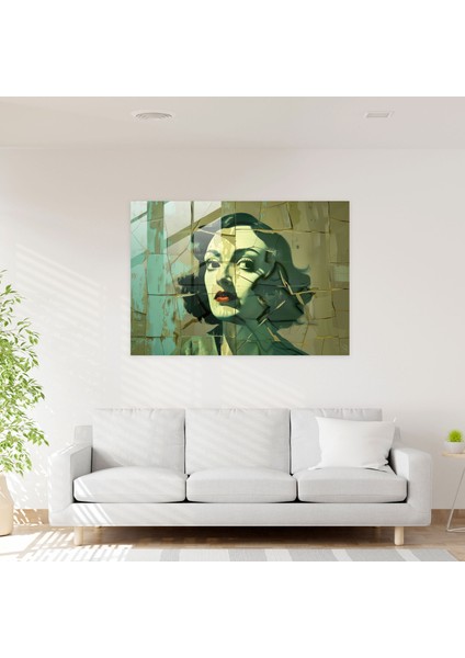 Salvador Dali Çekmeceli Kadın Cam Baskı - Salvador Dali, Ev Dekorasyonu, Salvador Dali, Modern Sanat, 45X30 fiyatları