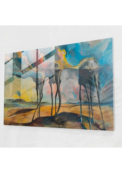 Salvador Dali Ev Dekorasyonu - Salvador Dali, Salvador Dali, Ev Dekorasyonu, Cam Sanatı, 45X30