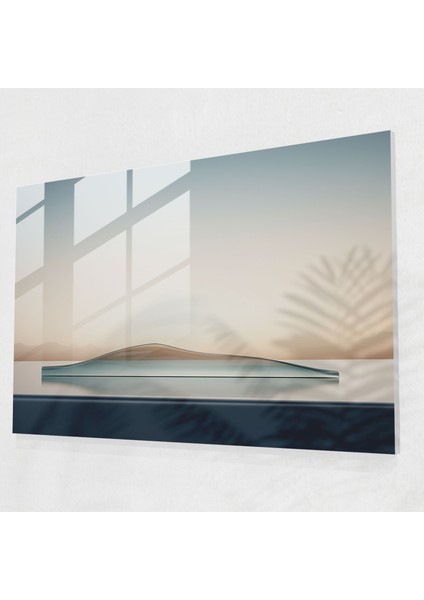 Sörf Duvar Dekorasyonu - Sörf, Sörf, Minimalist Tasarım, Modern Sanat, 45X30