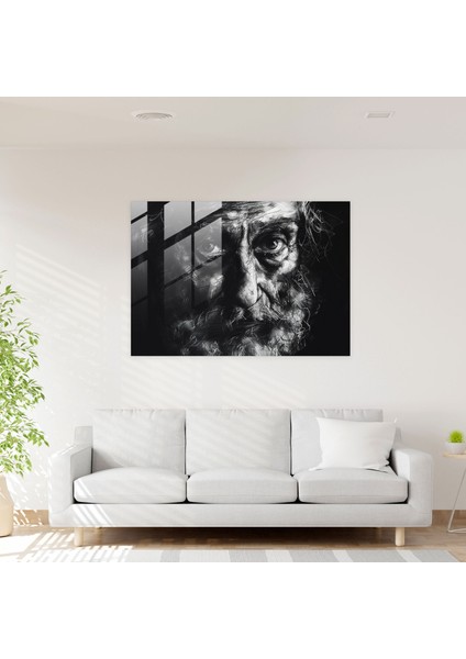 Rembrandt Cam Sanatı - Yoğun Otoportre - Rembrandt, Duvar Süslemesi, Otoportre, Yoğun Anlatım, 45X30 fiyatları