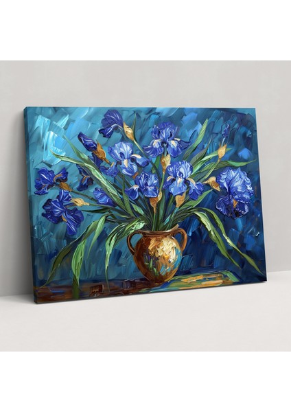 Süsen Vincent Van Gogh Duvar Sanatı - Vincent Van Gogh, Duvar Sanatı, Süsen, Kanvas, 100X70