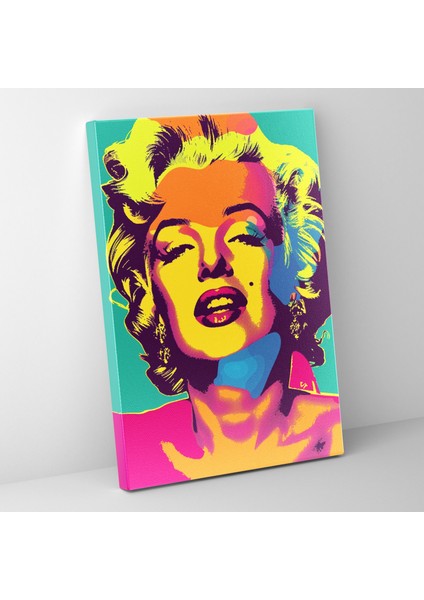 Popart Tarzı Duvar Tablosu - Popart, Popart Tarzı, Marilyn Monroe, Ev Dekorasyonu, 30X50
